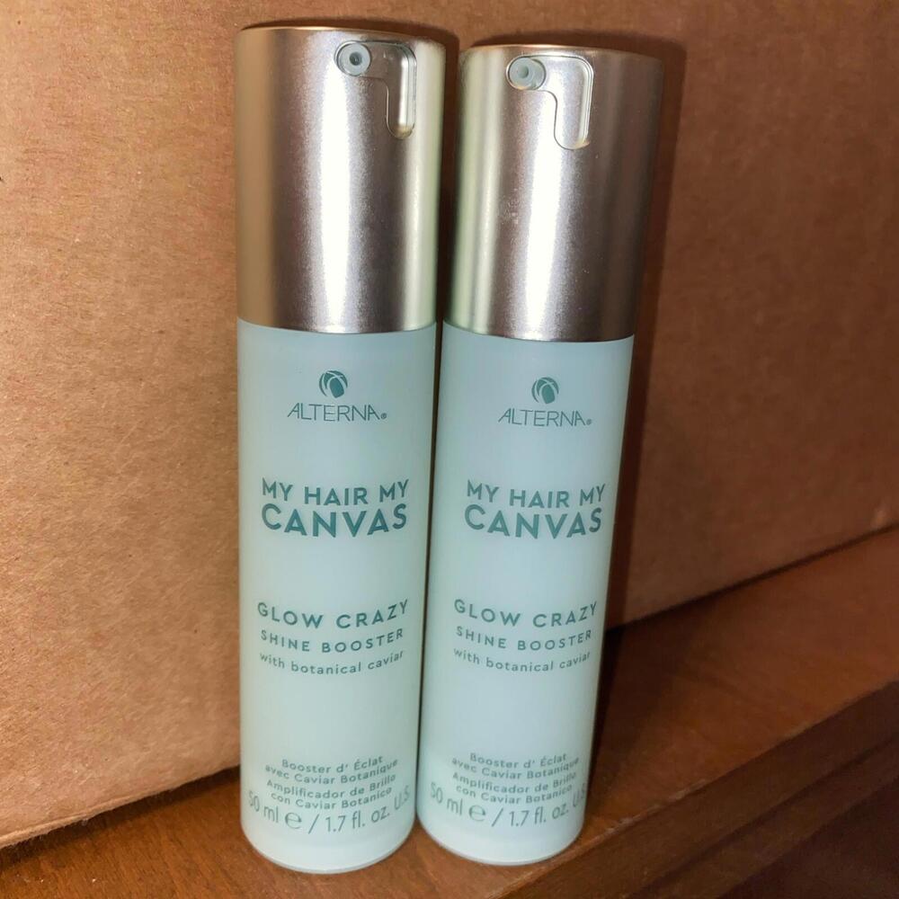 New Alterna My Hair My Canvas Glow Crazy Shine Booster 1.7oz 50ml
